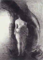 Ich bin immer noch die große Isis! Niemand hat jemals meinen Schleier gelüftet! Meine Nachkommenschaft ist die Sonne! für La Tentation de Saint-Antoine, Tafel XVI, n.d.